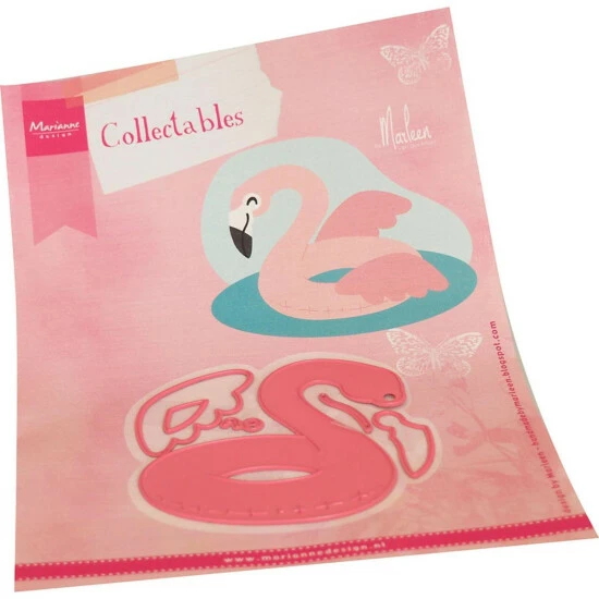 Marianne Design Collectables Die - Flamingo Float By Marleen - Image 2