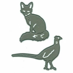 Marianne Design Craftables Dies - Tiny's Animals, Fox & Pheasant