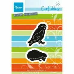 Marianne Design Craftables Dies - Tiny's Animals, Owl & Hedgehog