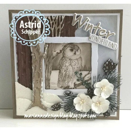 Marianne Design Craftables Dies - Tiny's Trees, Oak - Image 2