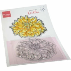 Marianne Design Tiny's Flowers - Dahlia Stamp & Die Set