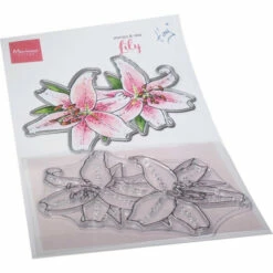 Marianne Design Tiny's Flowers - Lily Stamp & Die Set