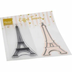 Marianne Design Clear Stamp & Die Set - Eiffel Tower