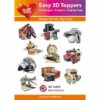Marianne Design Hearty Crafts Easy 3D Toppers - Men's Classics
