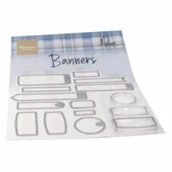 Marianne Design Banners By Marleen Clear Stamps