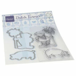 Marianne Design Hetty's Dutch Farmer Die & Stamp Set