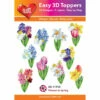Marianne Design Hearty Crafts Easy 3D Toppers - Flowers In Spring