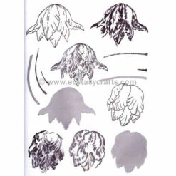 Marianne Design Clear Stamp Set - Tiny's Tulip Layering