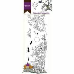 Marianne Design Stamps Hetty's Border - Haunted Mansion
