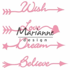 Marianne Design Collectables Arrow Sentiments