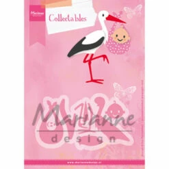 Marianne Design Collectables Die Set - Eline's Stork