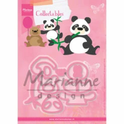 Marianne Design Collectables Die Set - Eline's Panda & Bear