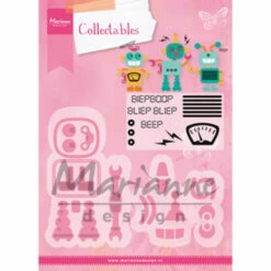 Marianne Design Collectables Die & Stamp Set - Robot