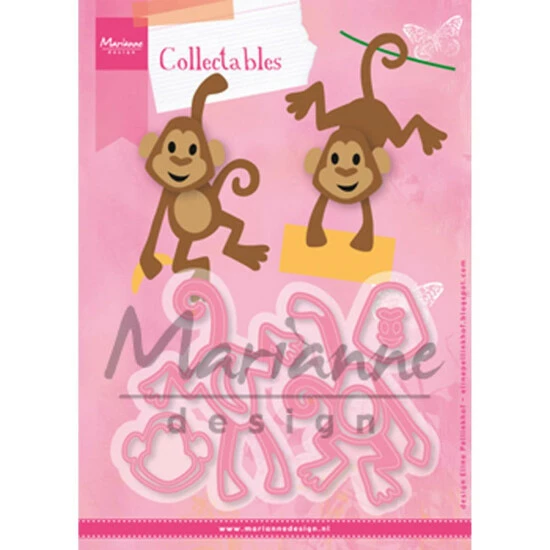 Marianne Design Collectables Die Set - Eline's Monkey