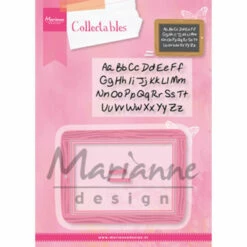 Marianne Design Collectables Die & Stamp Set - School Slate