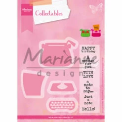 Marianne Design Collectables Die Set - Eline's Typewriter