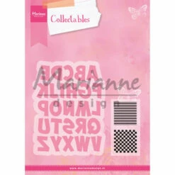 Marianne Design Collectables Die & Stamp Set - Alphabet