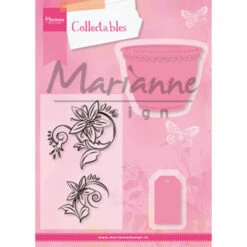 Marianne Design Collectables Dies & Stamp Set - Flower Pot