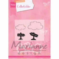 Marianne Design Collectables Dies & Stamp Set - Eline's Santa