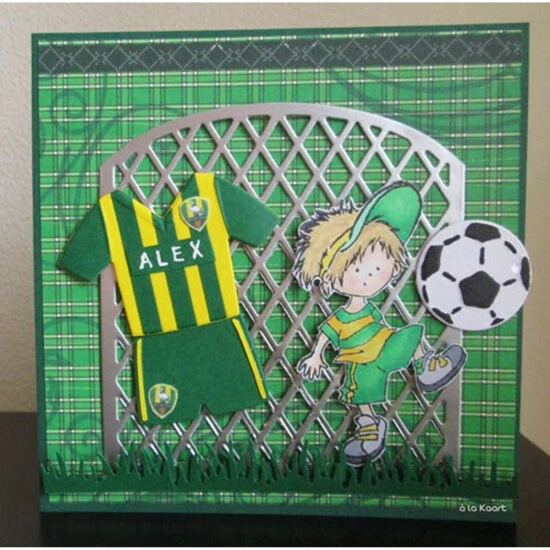 Marianne Design Collectables Dies & Stamp Set - Football - Image 2