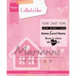 Marianne Design Collectable Die Set - Home Sweet Home