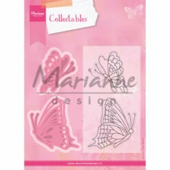 Marianne Design Collectables Die & Stamp Set - Tiny's Butterflies