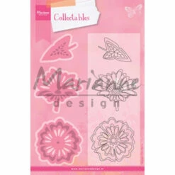 Marianne Design Collectables Die & Stamp Set - Two Flowers