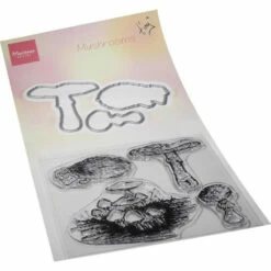 Marianne Design Stamp & Die Set - Tiny's Mushrooms