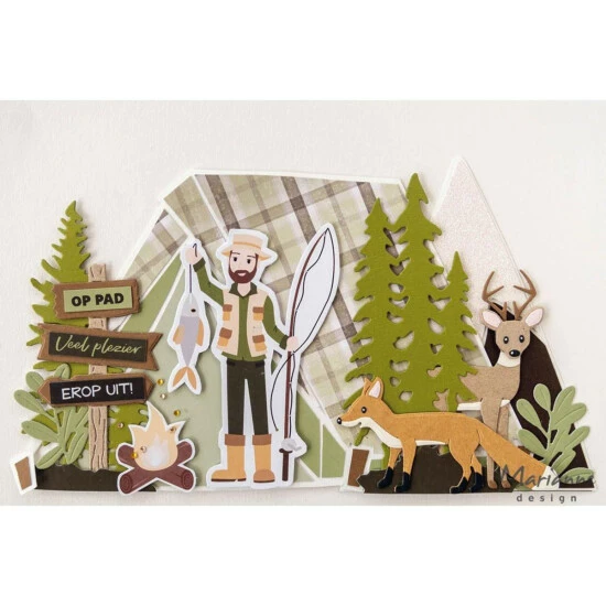 Marianne Design A5 Paper Set - In Nature By Marleen - Image 4