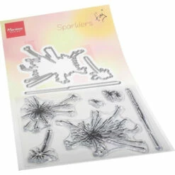 Marianne Design Tiny's Sparklers Stamp & Die Set