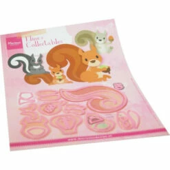 Marianne Design Collectables Die - Eline's Squirrel And Skunk
