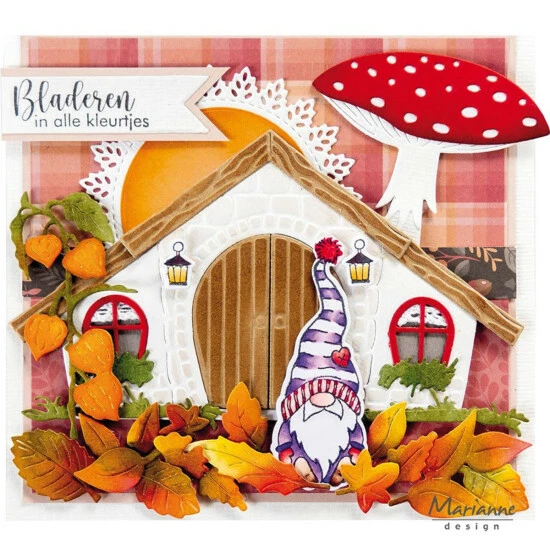 Marianne Design Creatables 4-Piece Die Set Gnome Home - Image 2