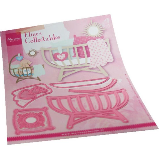 Marianne Design Collectables Eline's Baby Cot Dies