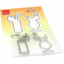 Marianne Design Hetty's Summer - Cocktails Die & Stamp Set