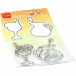 Marianne Design Hetty's Summer - Sangria Die & Stamp Set