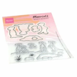 Marianne Design Eline's Animals - Meercats Die & Stamp Set